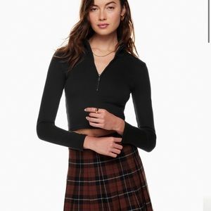 Sunday Best MONARCH ½ ZIP LONGSLEEVE | Aritzia US